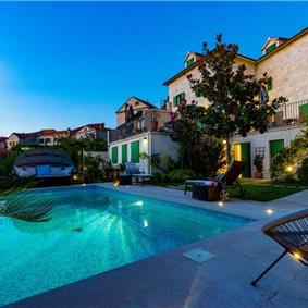4 Bedroom Villa with Pool and Terrace in Postira, Brac Island, Sleeps 10